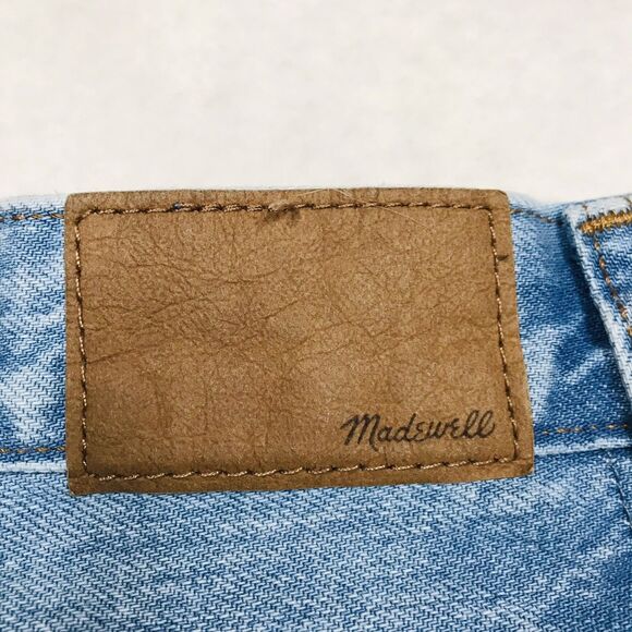 MADEWELL 90s Straight Jean Men 32(34x32) Faded Light Wash Blue Coastal Cowboy - Picture 10 of 16